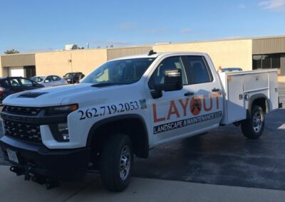 Layout Fleet Graphics Made by Optimum Signs in Milwaukee