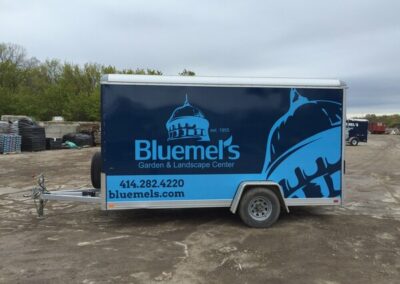 Bluemels Custom Truck Wraps& Graphics By Optimum Signs In Milwaukee