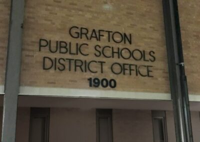 Channel Letters Grafton School By Optimum Signs In Milwaukee