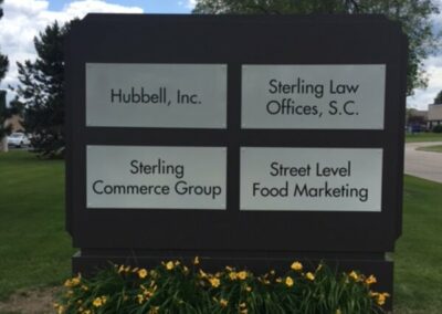 Custom Monument Signs By Optimum Signs In Milwaukee