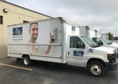 Justcapital Custom Vehicle Wraps & Graphics By Optimum Signs In Milwaukee
