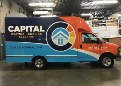 Justcapital Vehicle Wraps & Graphics By Optimum Signs In Milwaukee