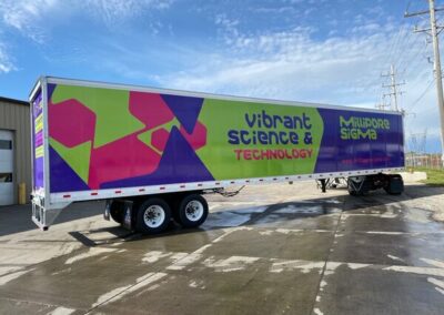 Millipore Sigma Custom Truck Vinyl Wraps By Optimum Signs In Milwaukee