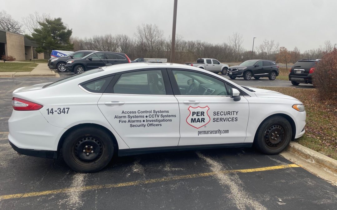 Butler, WI – New Custom Cut Graphics Package for Per Mar Security Fleet of Vehicles