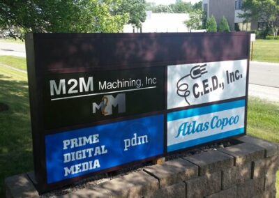 Prime Digital Mediacustom Outdoor Sign By Optimum Signs In Milwaukee