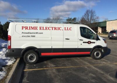 Prime Electric Truck Wraps By Optimum Signs In Milwaukee