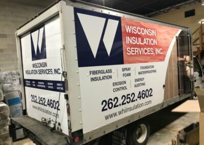 Wis Truck Vinyl Wraps By Optimum Signs In Milwaukee