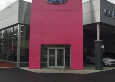 Ford Business Sign Made by Optimum Signs in Milwaukee