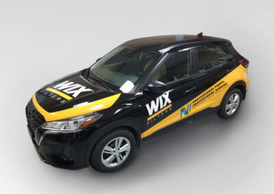 Wix Vehicle Wraps Made by Optimum Signs in Milwaukee
